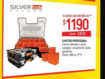 Changomas Gavetero Profesional Silver Tools oferta