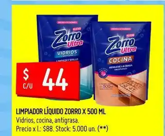 Changomas Limpiador Líquido Zorro oferta
