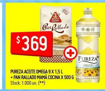 Changomas Pureza Aceite Omega 9 + Pan Rallado Mamá Cocina oferta