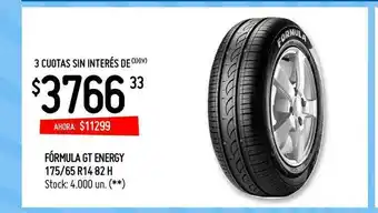 Changomas Fórmula Gt Energy 175 65 R14 82 H oferta