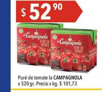 Hergo Puré De Tomate La Campagnola oferta