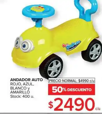 Carrefour Andador Auto 50% Descuento oferta