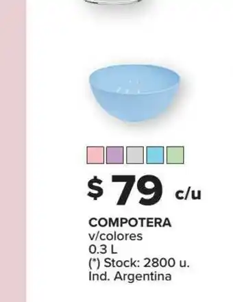 Carrefour Compotera V Colores oferta