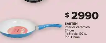 Carrefour Sartén Interior Cerámico 24 Cm oferta