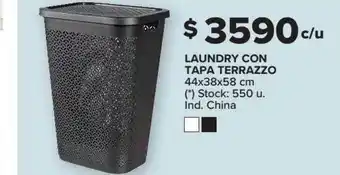 Carrefour Laundry Con Tapa Terrazzo oferta