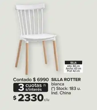 Carrefour Silla Rotter oferta