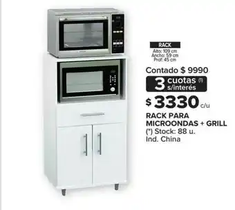 Carrefour Rack Para Microondas + Grill oferta