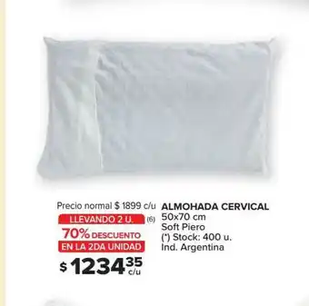 Carrefour Almohada Cervical oferta