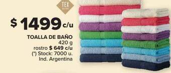 Carrefour Toalla De Baño oferta
