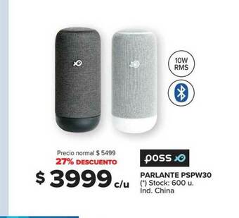 Carrefour Poss Parlante Pspw30 oferta