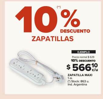 Carrefour Zapatilla Maxi oferta