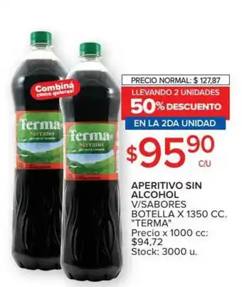 Carrefour Market Aperitivo Sin Alcohol V Sabores Terma oferta