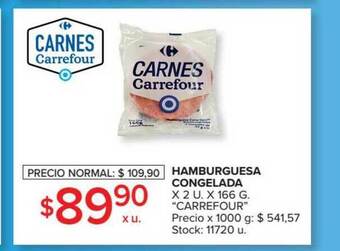 Carrefour Market Hamburguesa Congelada Carrefour oferta