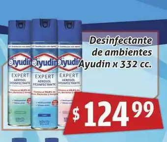 Gomez Pardo Ayudín Desinfectante De Ambientes x 332cc oferta