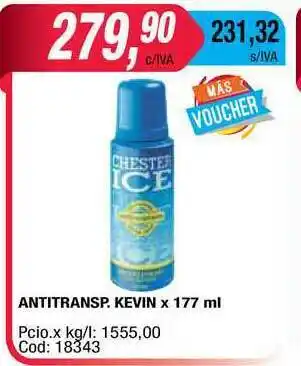 Maxiconsumo Antitransp. Kevin x 177ml oferta