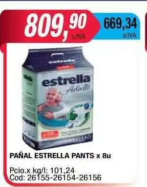 Maxiconsumo Estrella Pants Pañal x 8u oferta