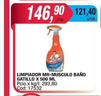 Maxiconsumo Limpiador Mr-musculo Baño Gatillo x 500ml oferta