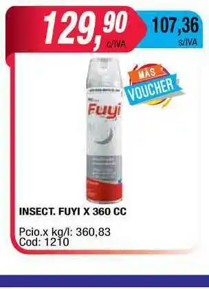 Maxiconsumo Fuyi Insect. x 360cc oferta