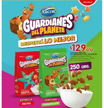Disco Arcor Guardianes Del Planeta Cereales x 250gr oferta