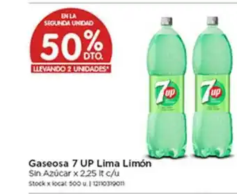Disco 7 Up Lima Limón Gaseosa x 2.25lt oferta
