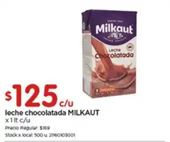 Disco Milkaut Leche Chocolatada x 1lt oferta