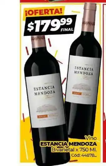 Diarco Estancia Mendoza Vino Bivarietal x 750ml oferta