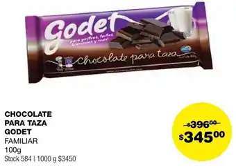 Atomo Conviene CHOCOLATE PARA TAZA GODET FAMILIAR 100g oferta