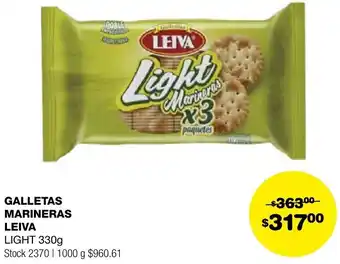 Atomo Conviene GALLETAS MARINERAS LEIVA LIGHT 330g oferta