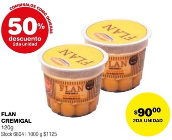 Atomo Conviene FLAN CREMIGAL 120g oferta