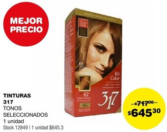 Atomo Conviene TINTURAS 317 TONOS SELECCIONADOS 1 unidad oferta