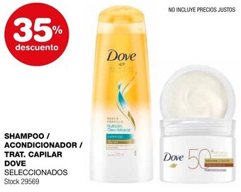 Atomo Conviene SHAMPOO / ACONDICIONADOR / TRAT. CAPILAR DOVE oferta