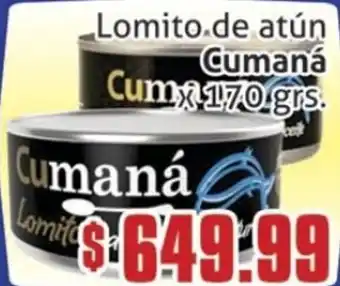 Gomez Pardo Lomito de atún Cumaná Cuma 170 grs. oferta