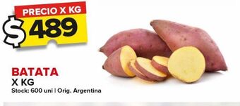 Carrefour Maxi Batata x kg oferta