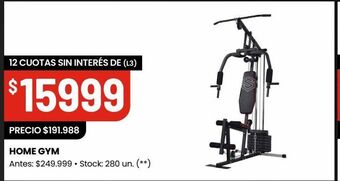 Changomas Home gym oferta