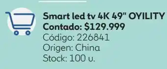 Coppel Smart led tv fhd 49 oyility 49d19a oferta