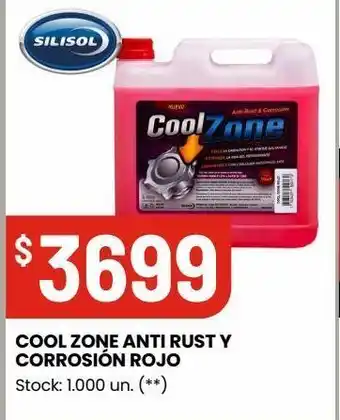 Changomas Cool zone anti rust y corrosión rojo oferta
