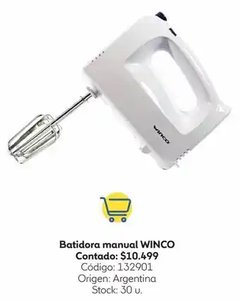 Coppel Batidora de mano winco w305 oferta