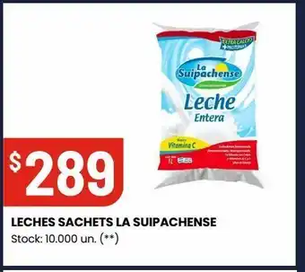 Changomas Leches sachets la suipachense oferta