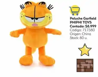 Coppel Peluche garfield phiphi toys oferta