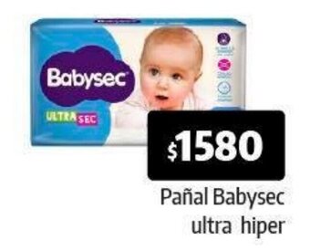 Autoservicio Capo Pañal Babysec ultra hiper oferta