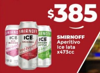 Supermayorista Vital SMIRNOFF Aperitivo Ice lata x 473cc oferta