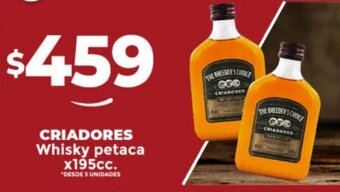 Supermayorista Vital CRIADORES Whisky petaca x 195cc. oferta