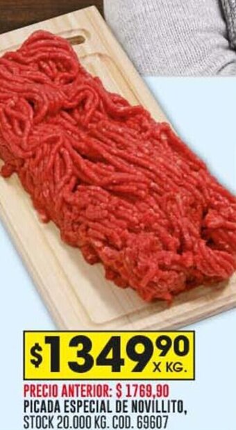 Coto PICADA ESPECIAL DE NOVILLITO, x kg. oferta