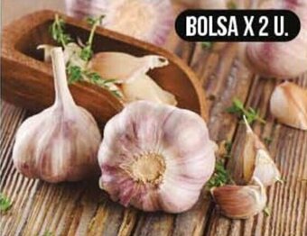 Coto AJO, BOLSA X 2 U. oferta