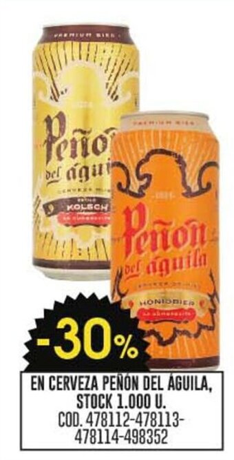 Coto EN CERVEZA PEÑÓN DEL ÁGUILA oferta