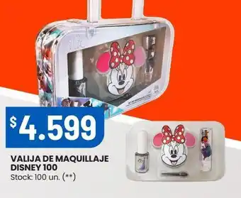 Changomas Valija de maquillaje disney 100 oferta