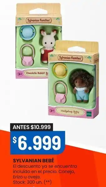 Changomas Sylvanian bebé oferta