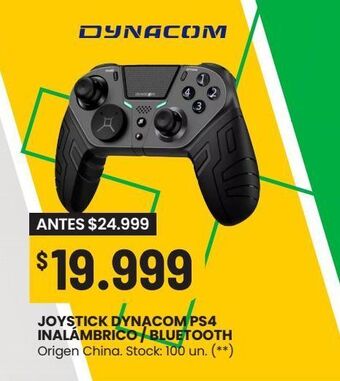 Changomas Joystick dynacom ps4 inalámbrico / bluetooth oferta