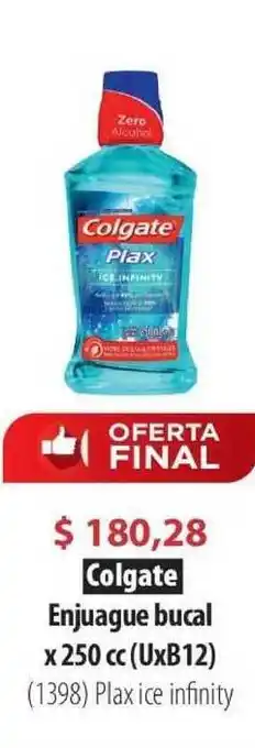 Parodi Colgate Enjuague Bucal x 250cc (UxB12) oferta