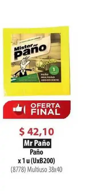Parodi Mr Paño Paño x 1 u (UxB200) oferta